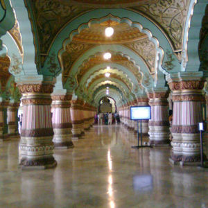 Mysore palace court